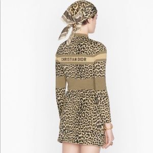 Christian Dior Animal Print Dress